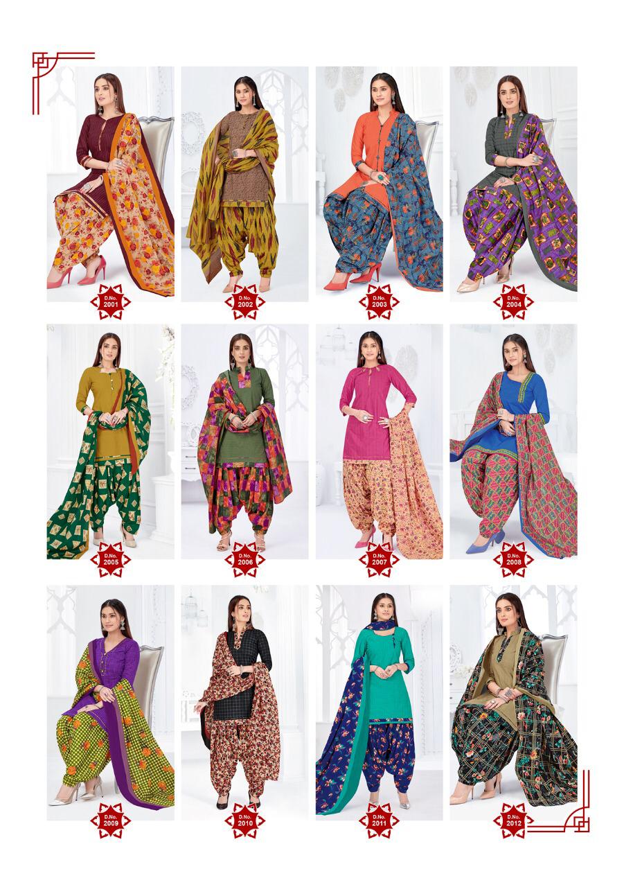 Balaji Presents  Preet Patiyala Vol 2 Printed Dress Material