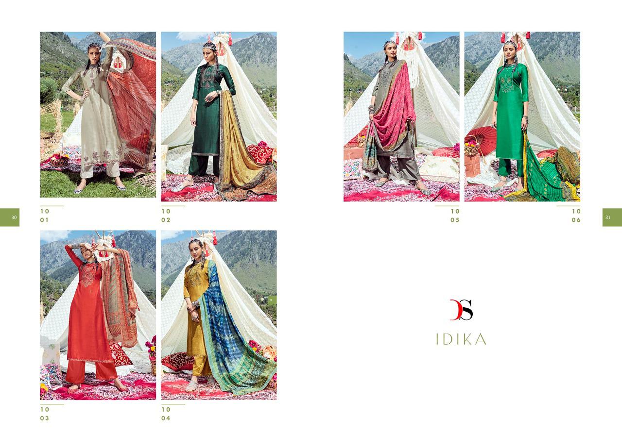 Deepsy  Presents Idika Designer Dress Material