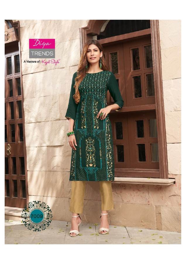 Diya Trends Presents Garden City Vol 7 Casual Wear Kurti