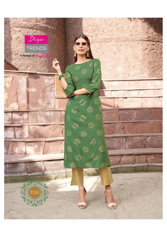 Diya Trends Presents Garden City Vol 7 Casual Wear Kurti