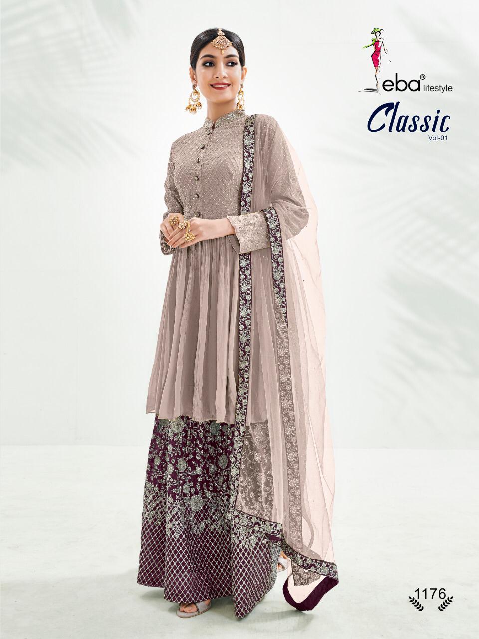 Eba Presents Classic Vol 1 Designer  Salwar Suits