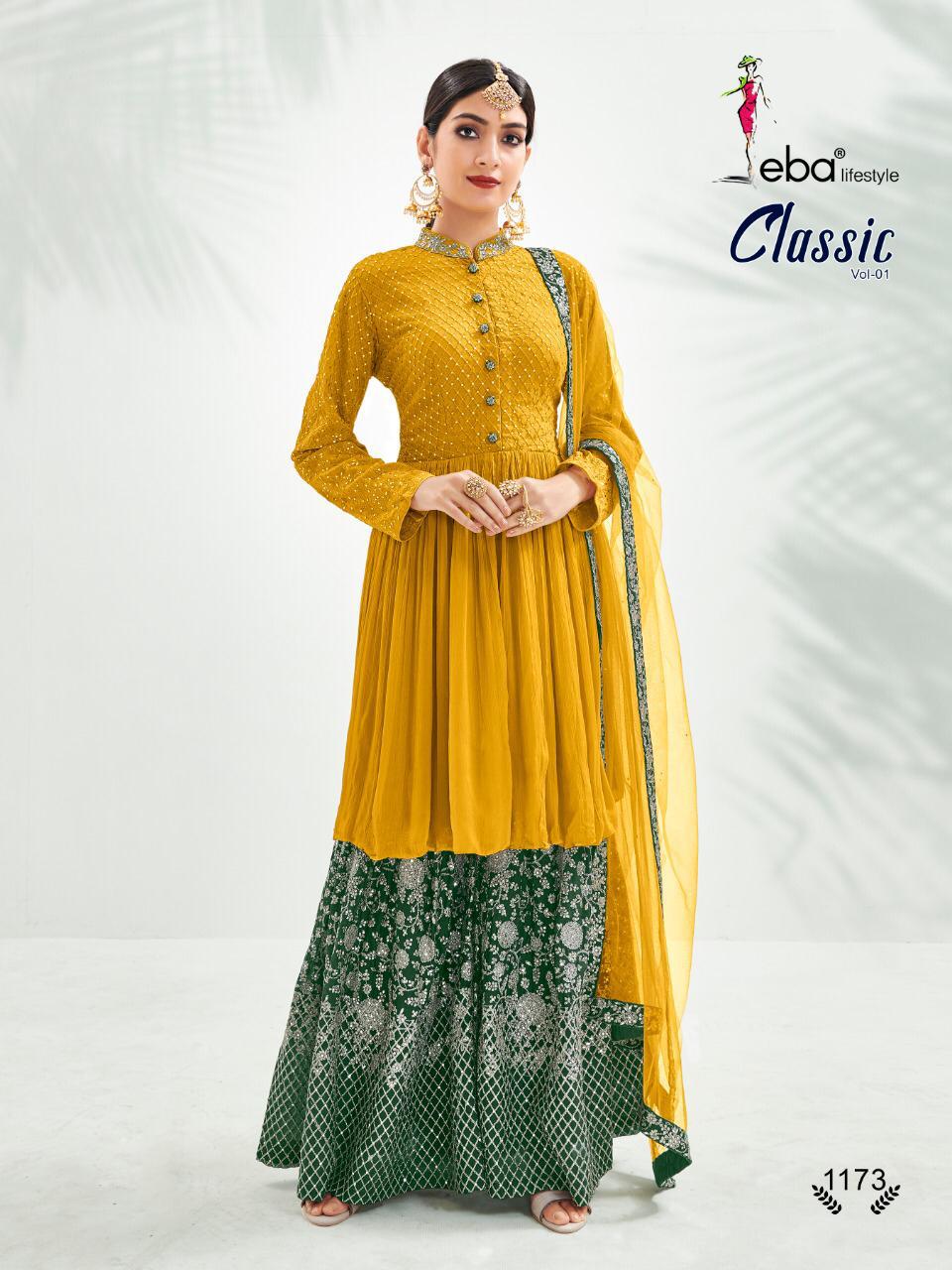 Eba Presents Classic Vol 1 Designer  Salwar Suits