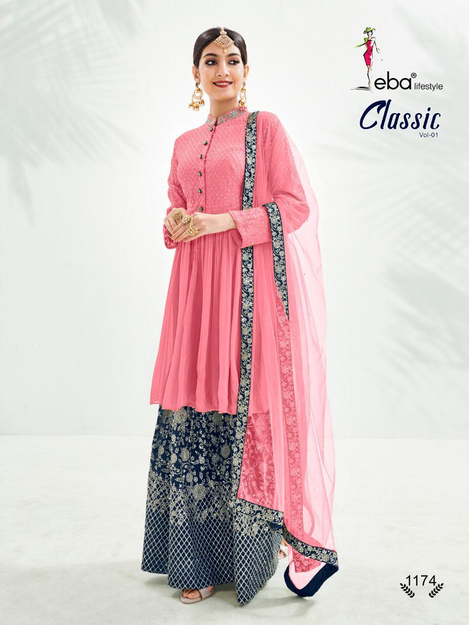 Eba Presents Classic Vol 1 Designer  Salwar Suits