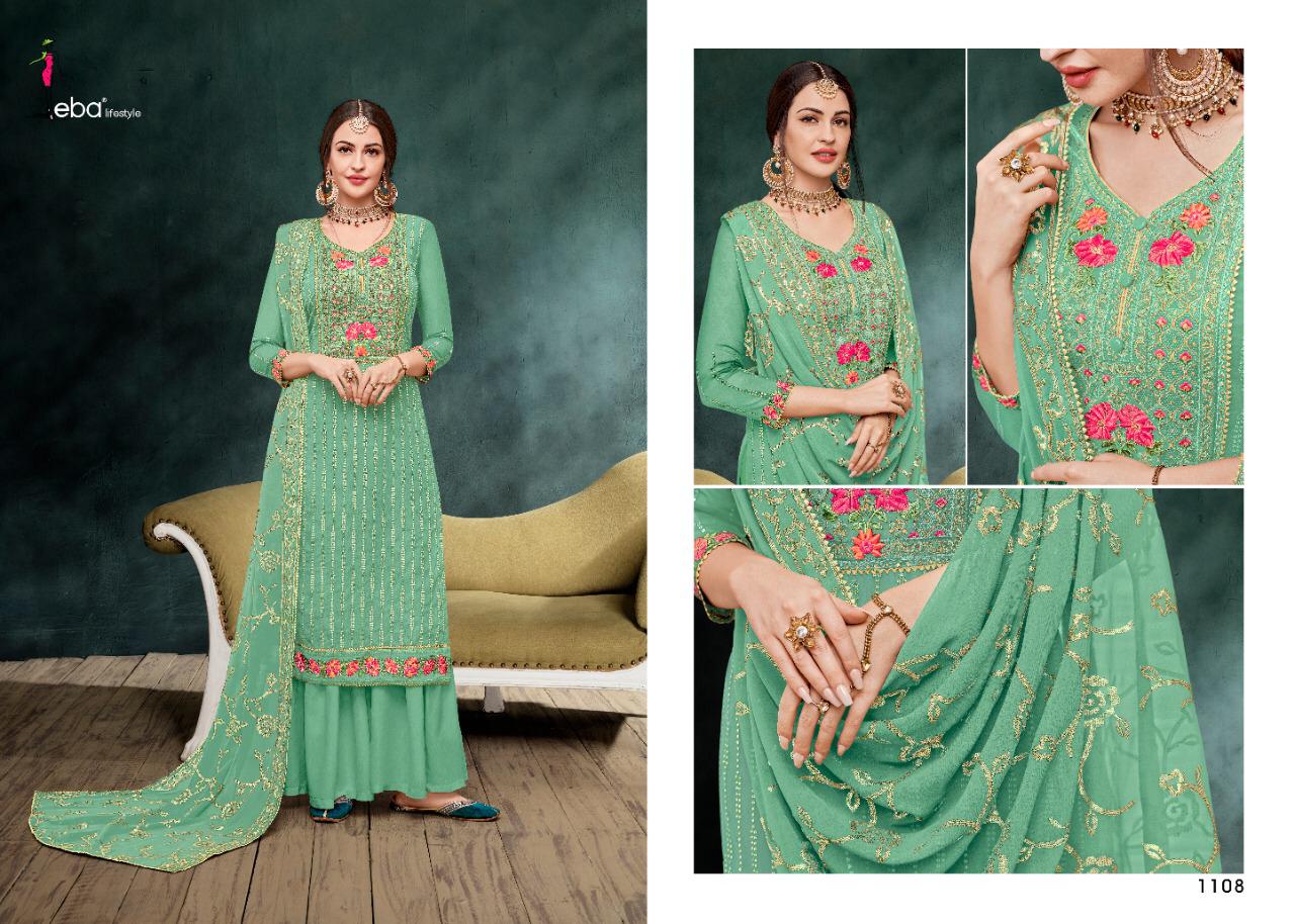 Eba Presents Mount Black Vol 5 Designer  Salwar Suits