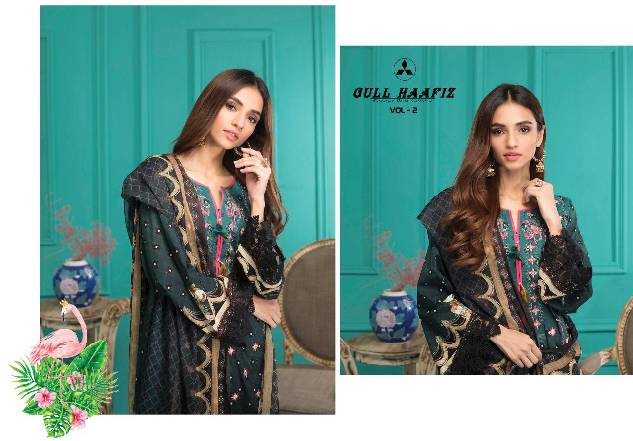 Gull Haafiz Vol 2 Karachi Dress Material
