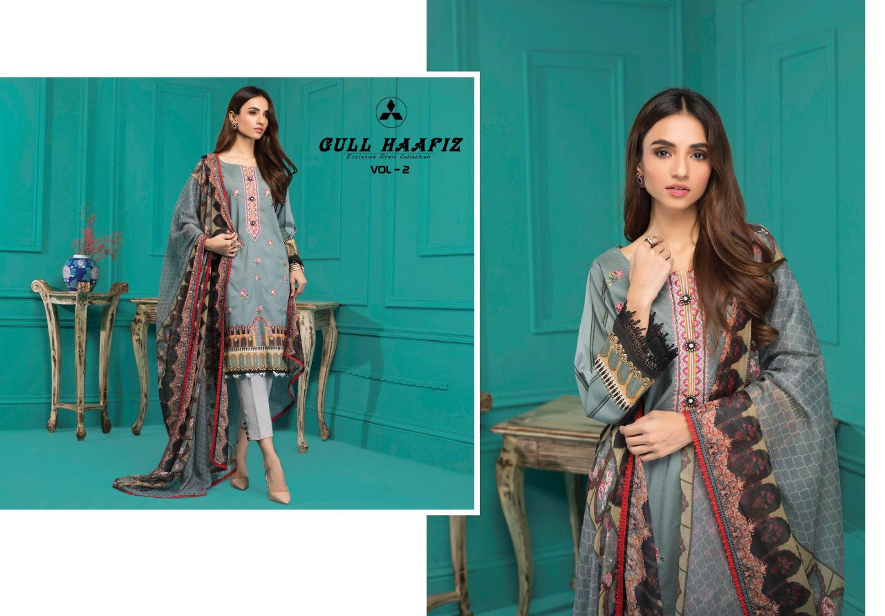 Gull Haafiz Vol 2 Karachi Dress Material