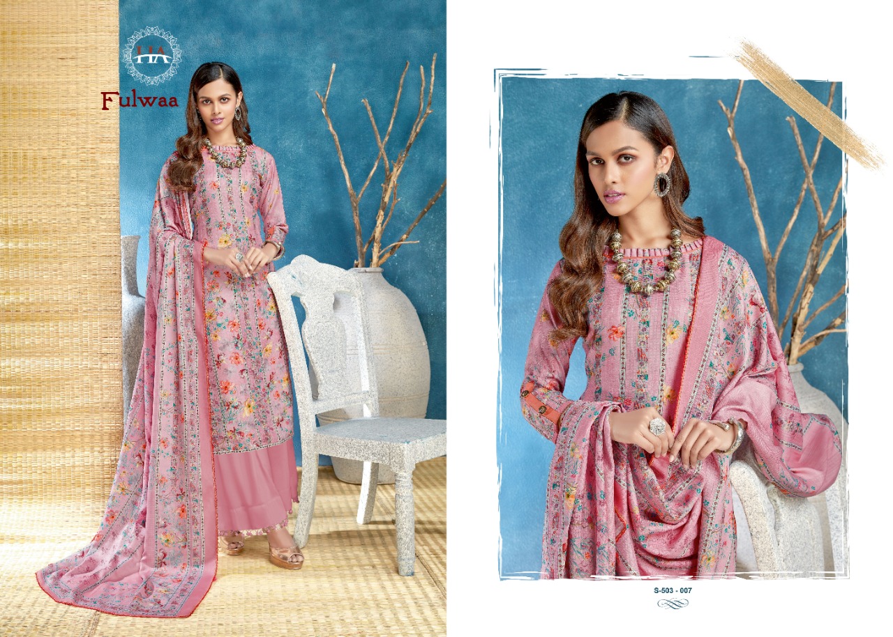 Harshit Presents Fulwaa Designer Dress Material