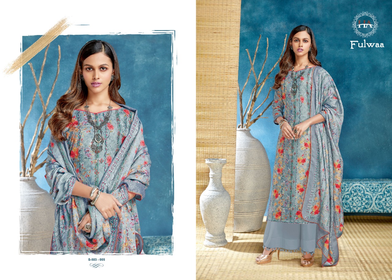 Harshit Presents Fulwaa Designer Dress Material