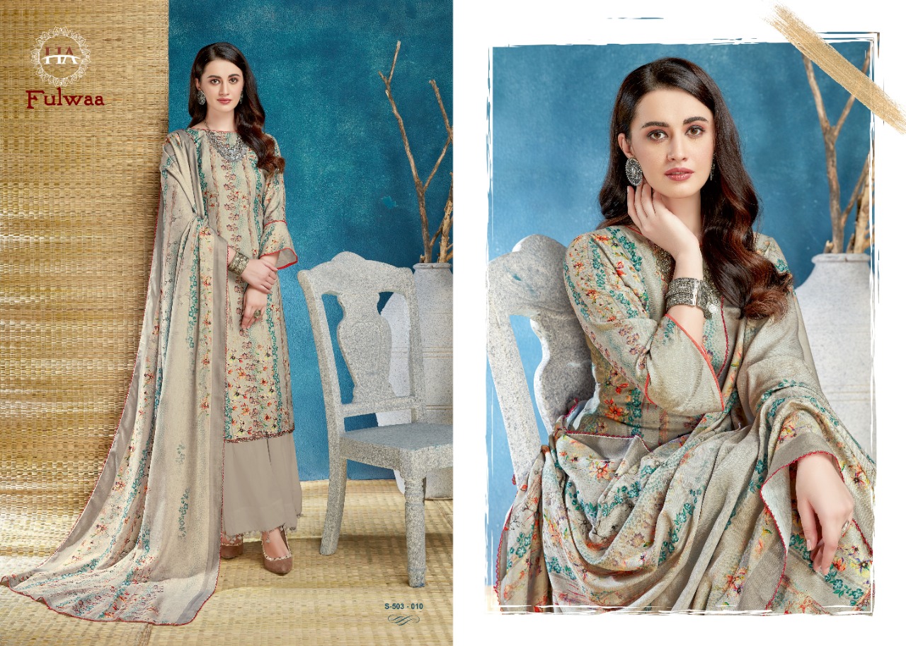 Harshit Presents Fulwaa Designer Dress Material
