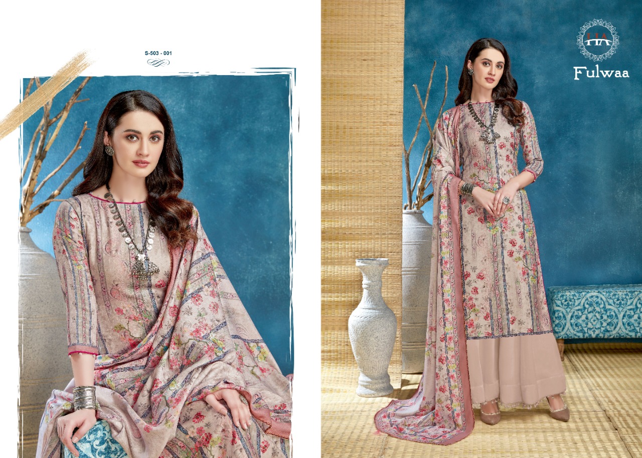 Harshit Presents Fulwaa Designer Dress Material