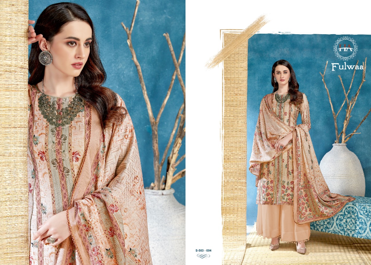 Harshit Presents Fulwaa Designer Dress Material
