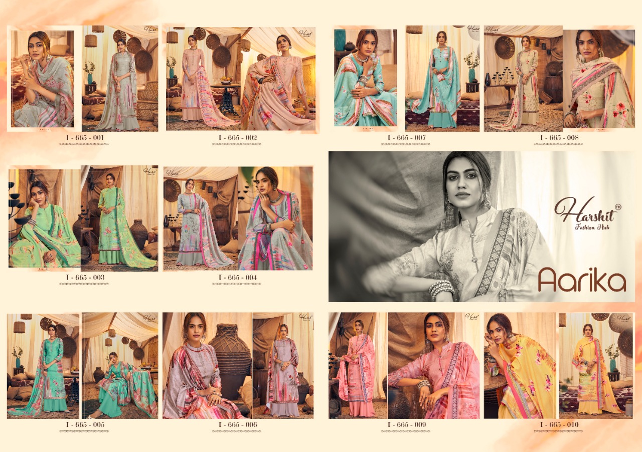 Harshit Presents Aarika Designer  Suits