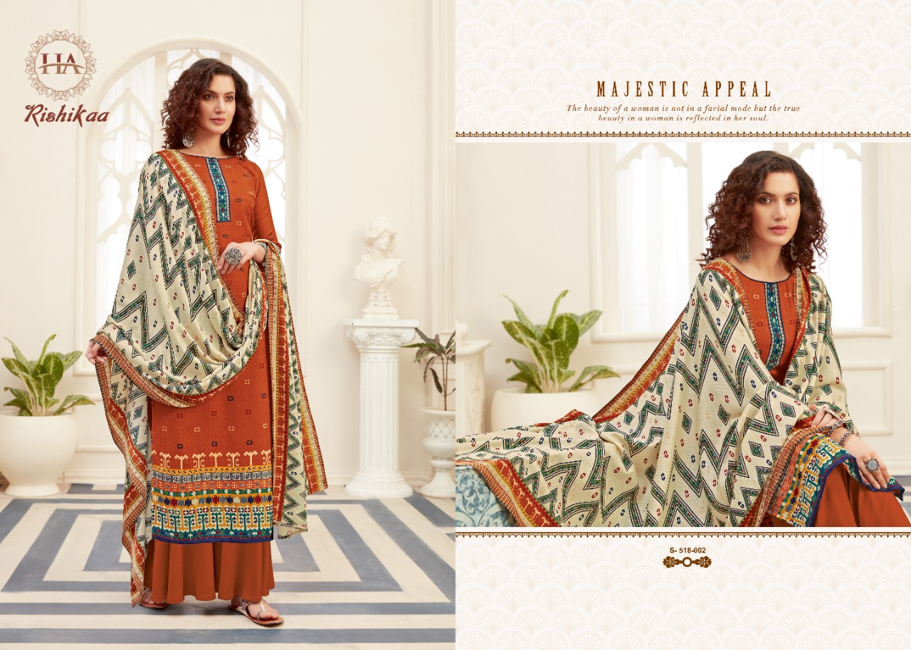 Harshit  Presents Rishikaa Designer Dress Material