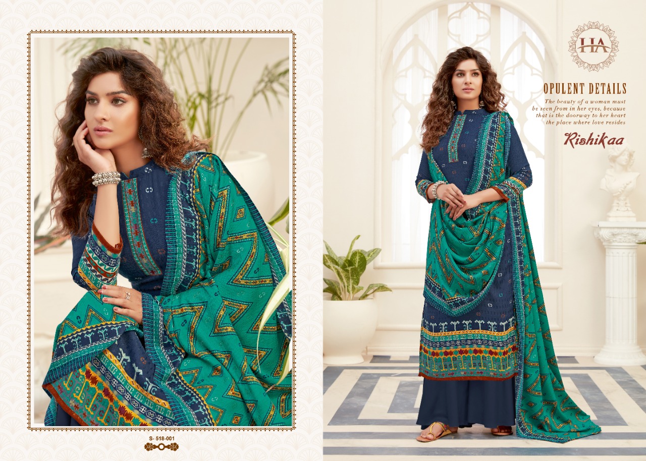 Harshit  Presents Rishikaa Designer Dress Material
