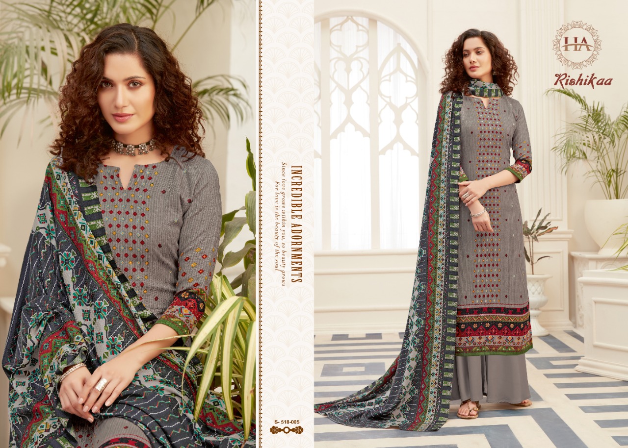 Harshit  Presents Rishikaa Designer Dress Material