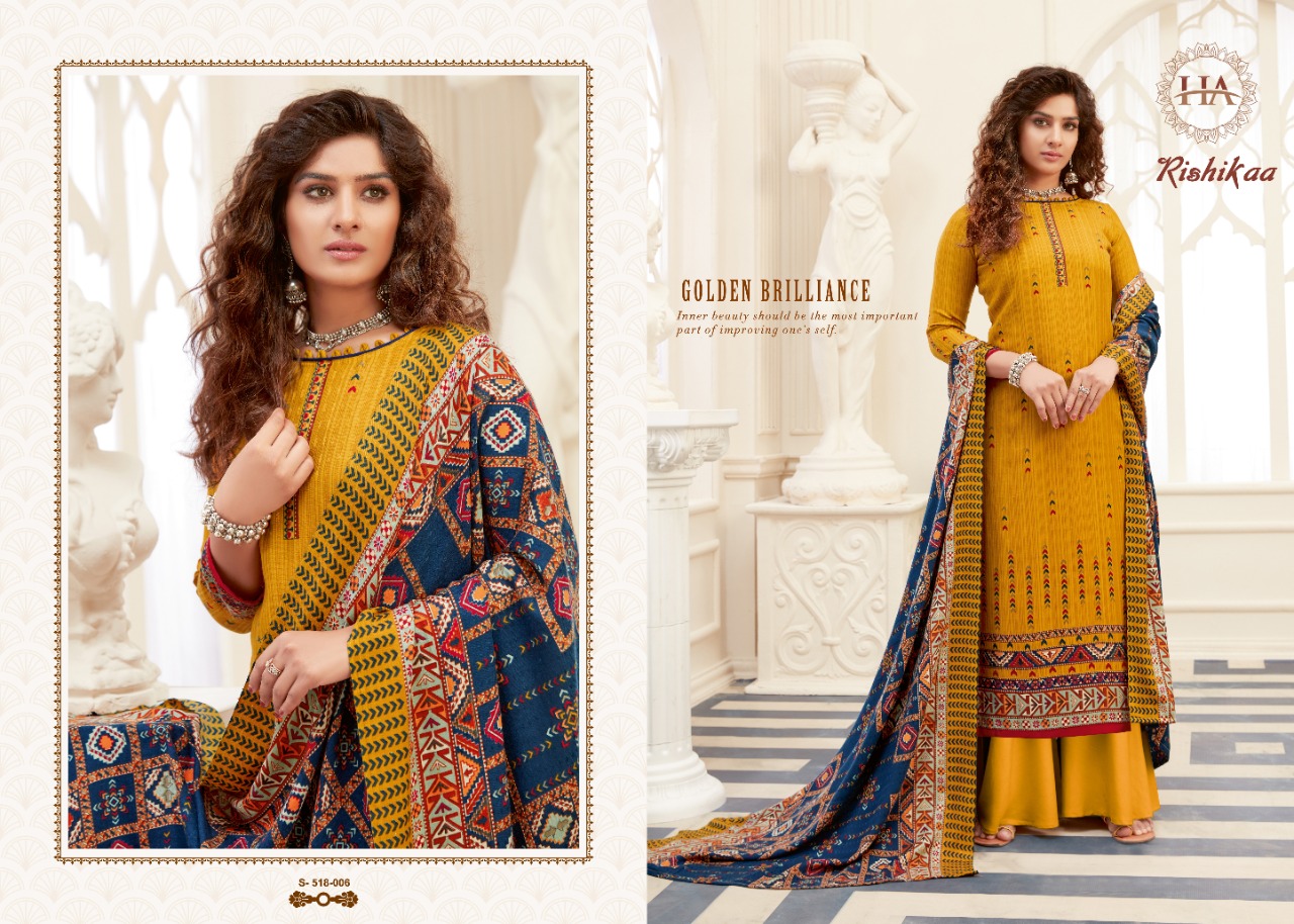 Harshit  Presents Rishikaa Designer Dress Material