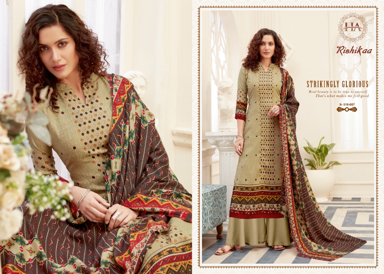 Harshit  Presents Rishikaa Designer Dress Material