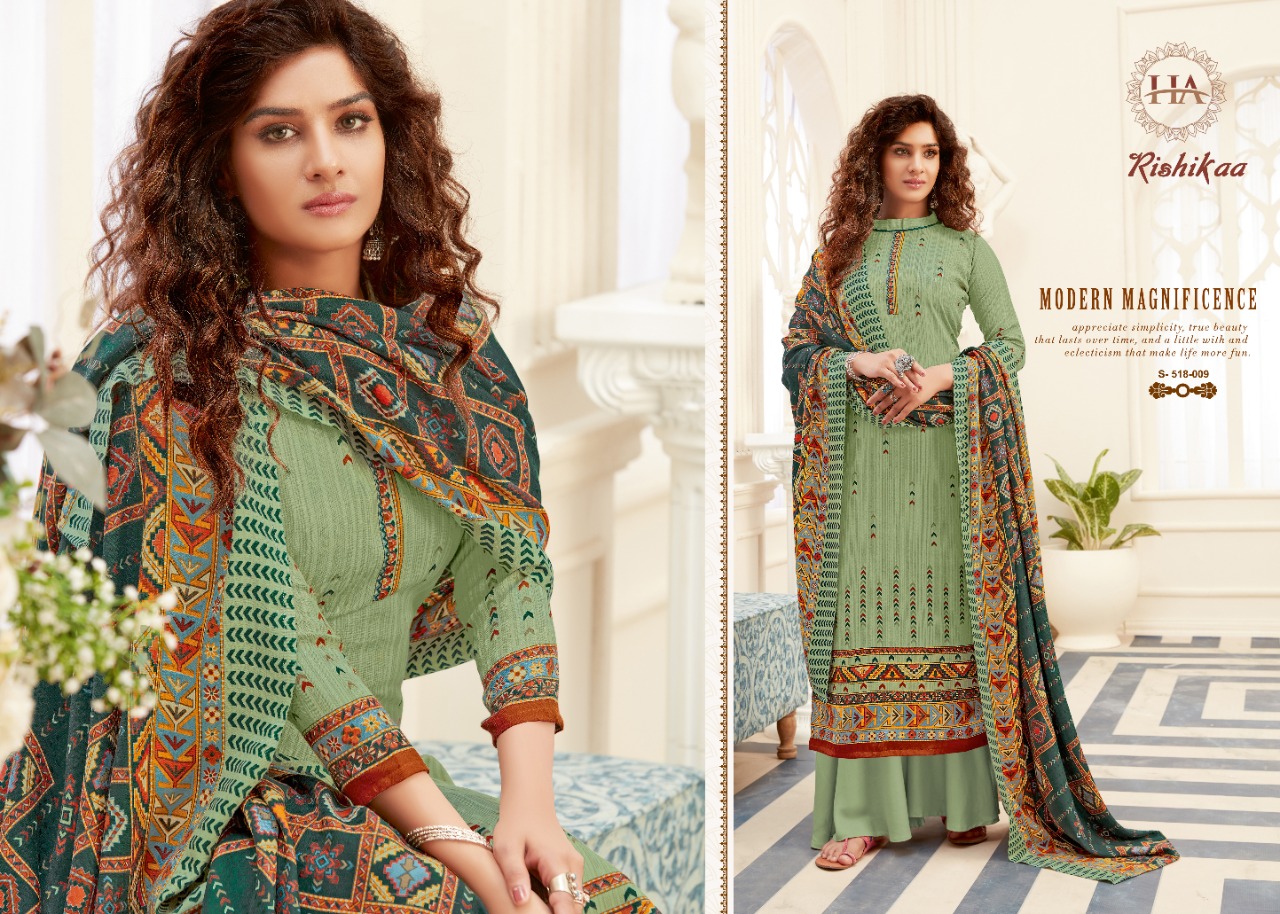 Harshit  Presents Rishikaa Designer Dress Material
