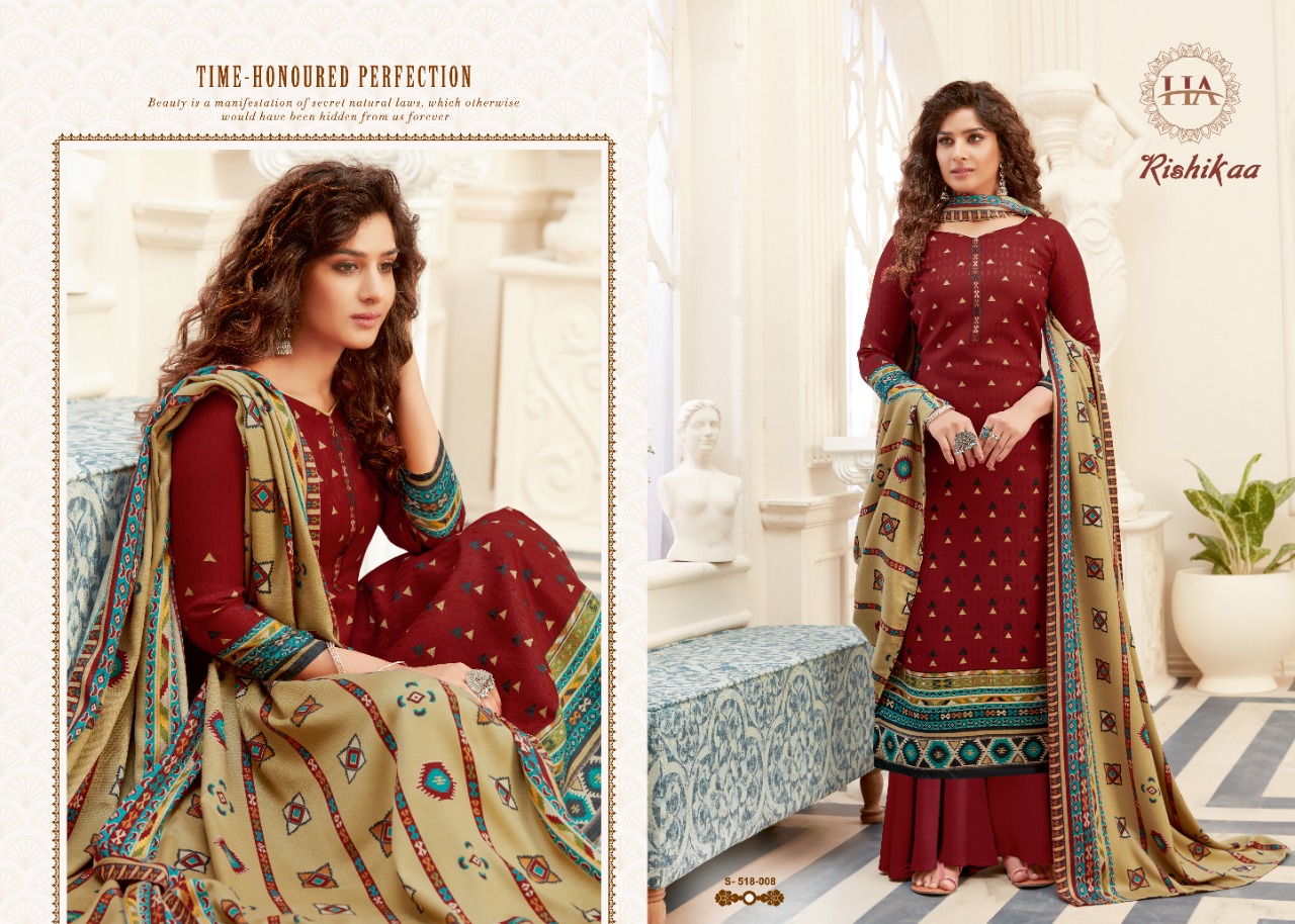 Harshit  Presents Rishikaa Designer Dress Material