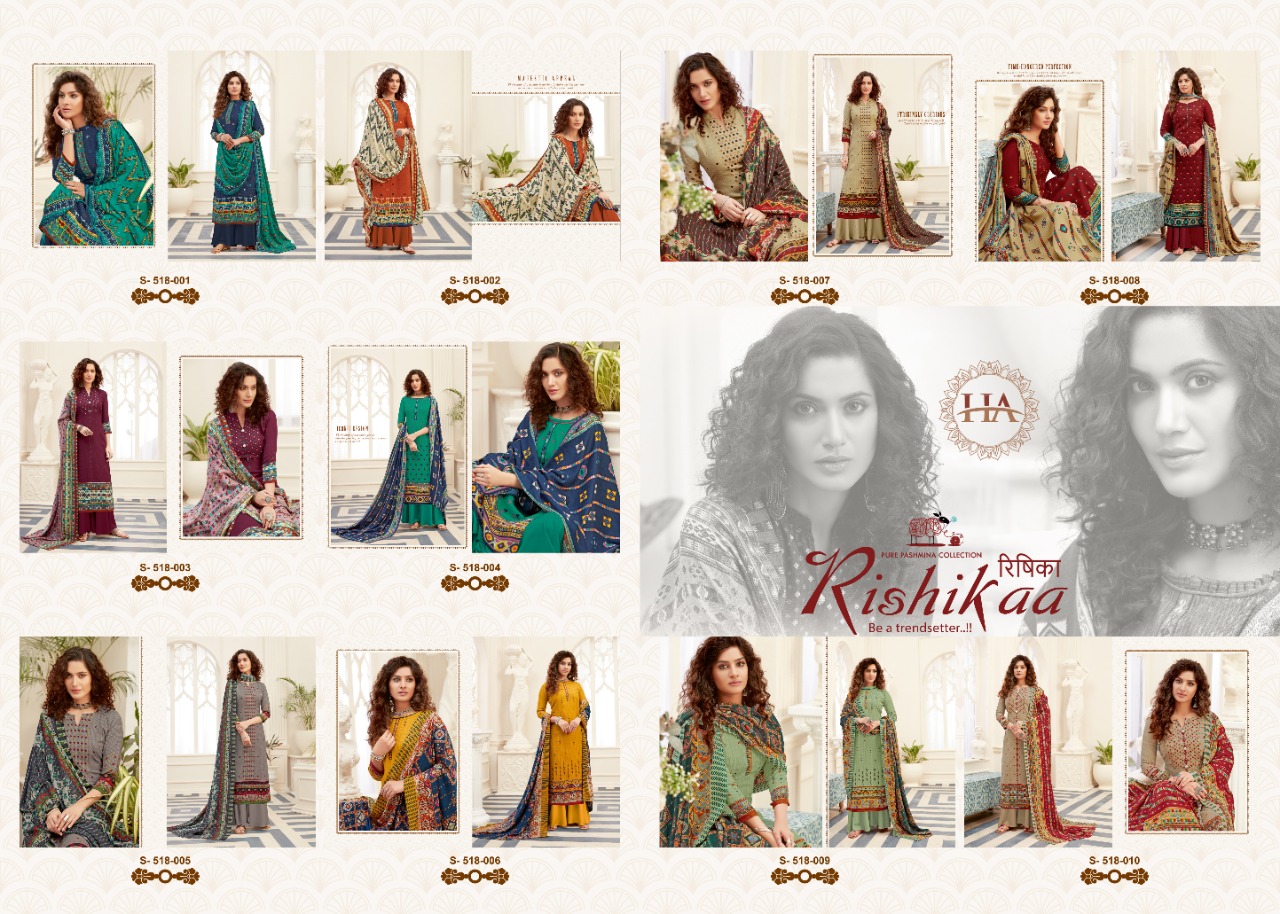 Harshit  Presents Rishikaa Designer Dress Material