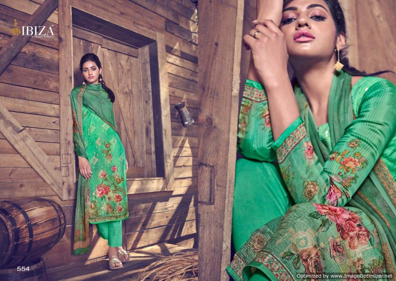 Ibiza  Presents Gloriya Designer Dress Material