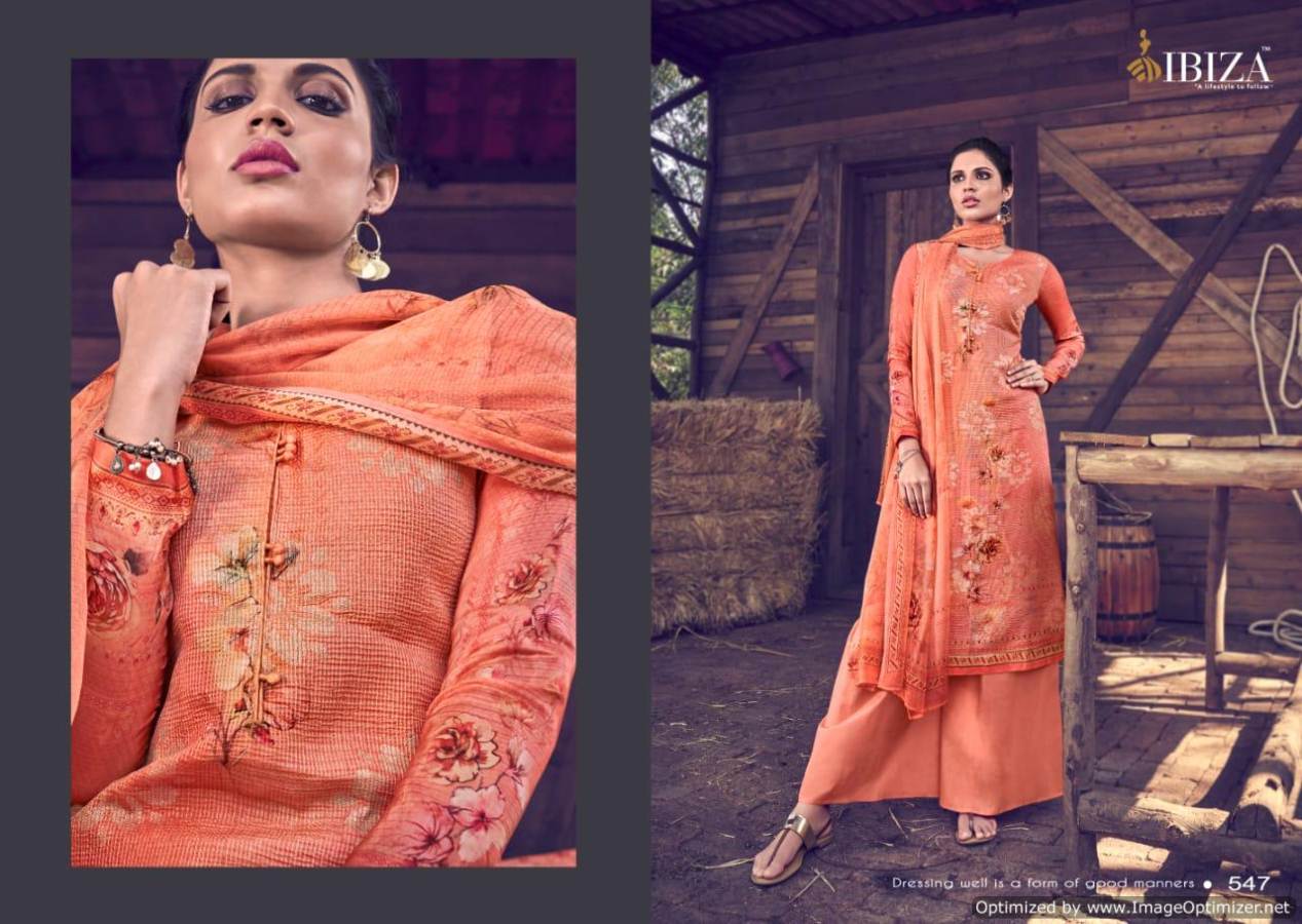 Ibiza  Presents Gloriya Designer Dress Material