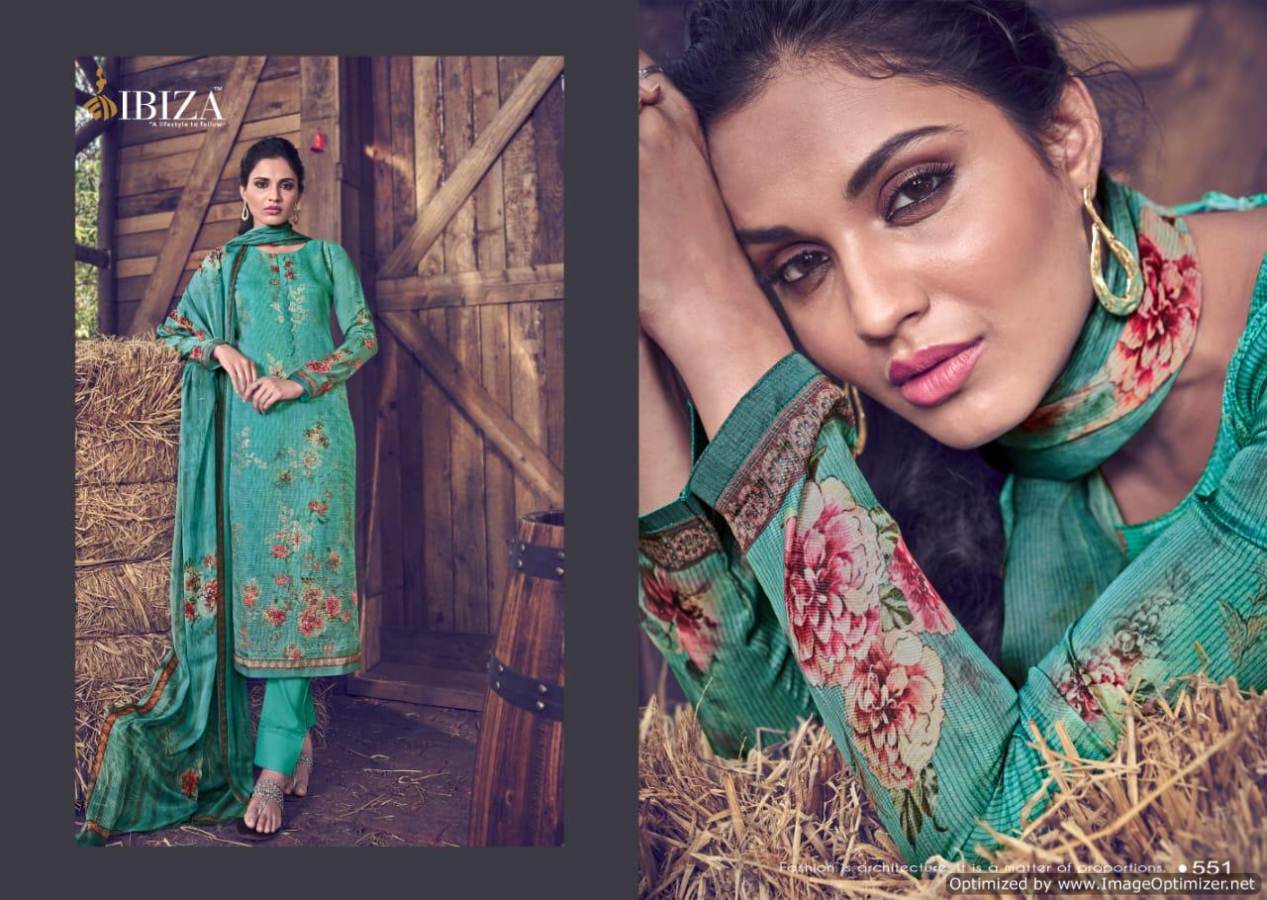 Ibiza  Presents Gloriya Designer Dress Material
