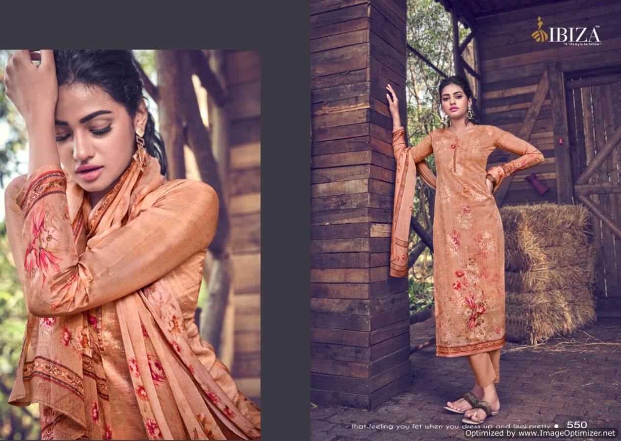 Ibiza  Presents Gloriya Designer Dress Material