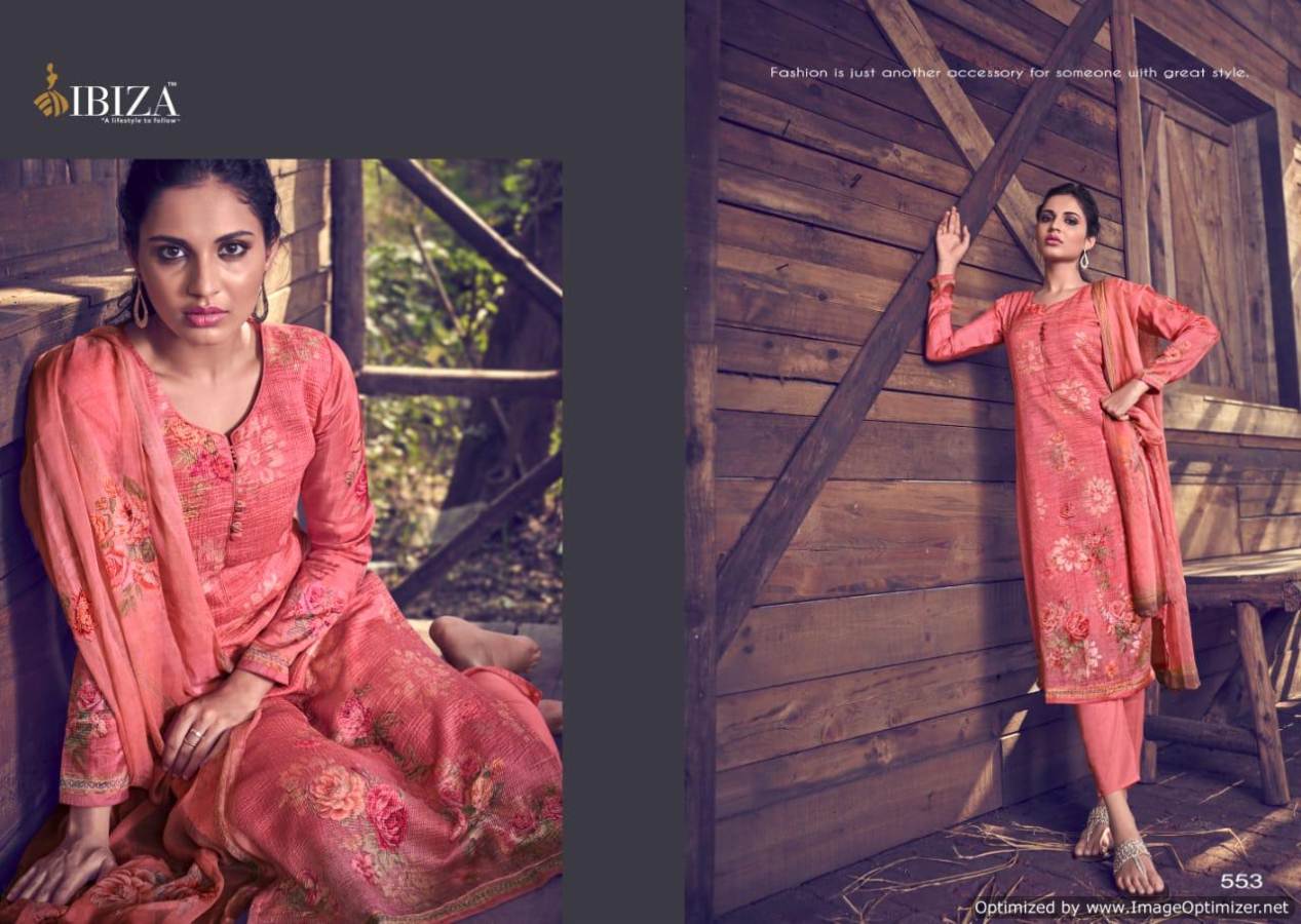 Ibiza  Presents Gloriya Designer Dress Material