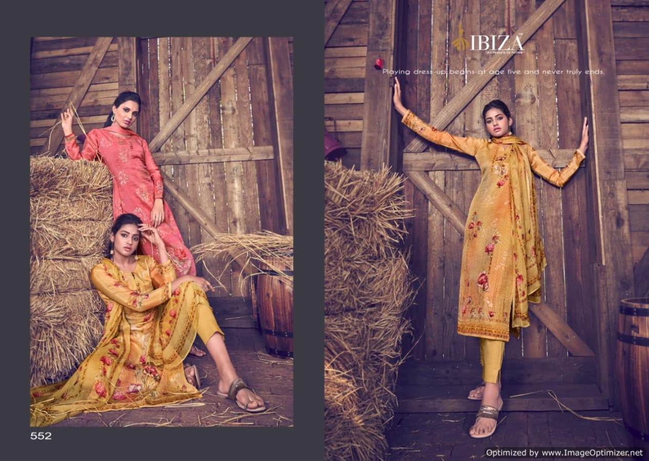 Ibiza  Presents Gloriya Designer Dress Material