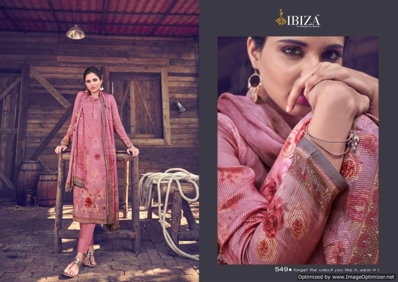Ibiza  Presents Gloriya Designer Dress Material