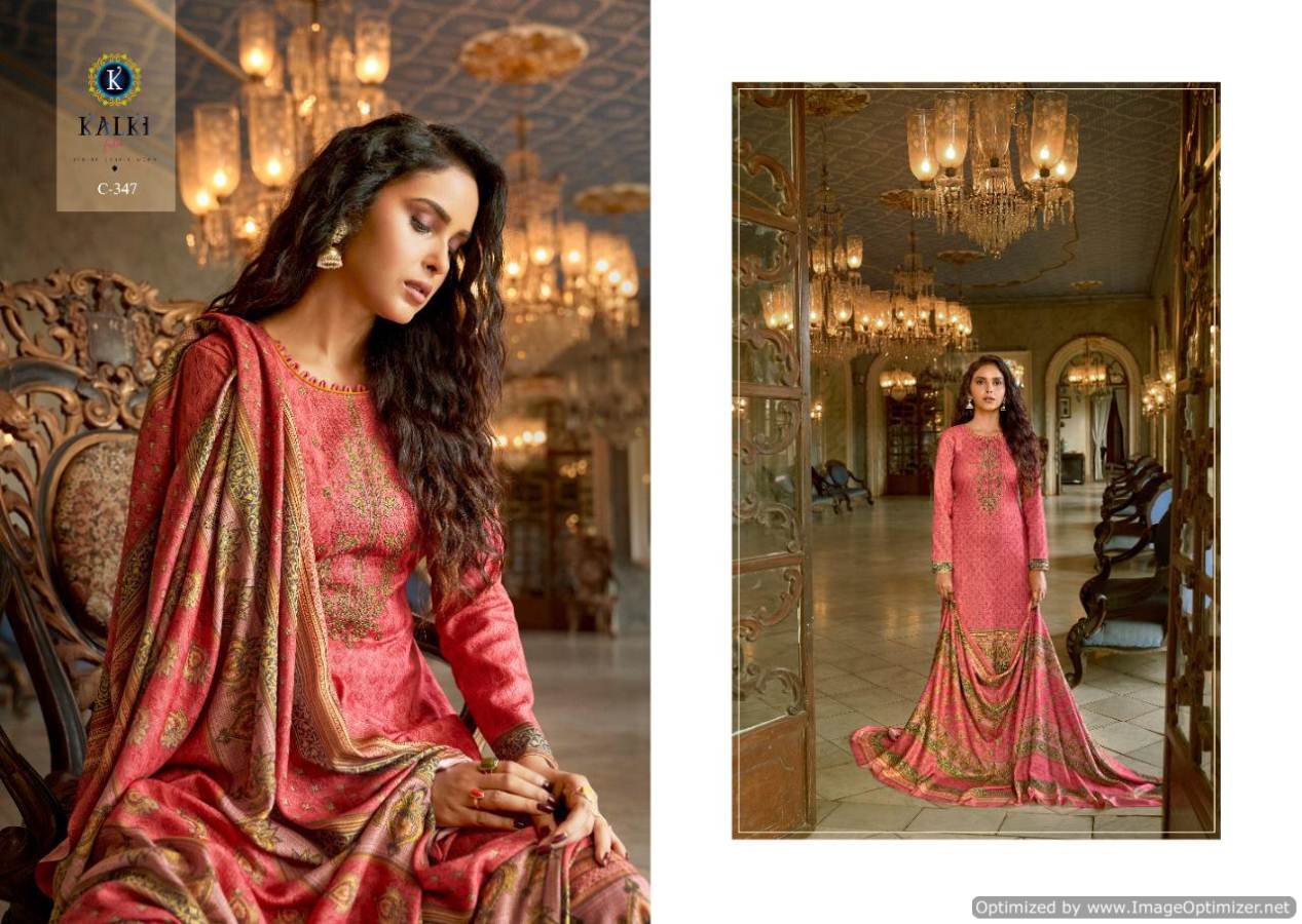 Kalki Presents  Vastrangna  Designer Dress Material
