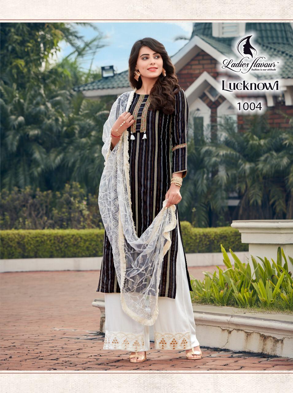 Ladies Flavour  Presents Lucknowi Ready Made Collection