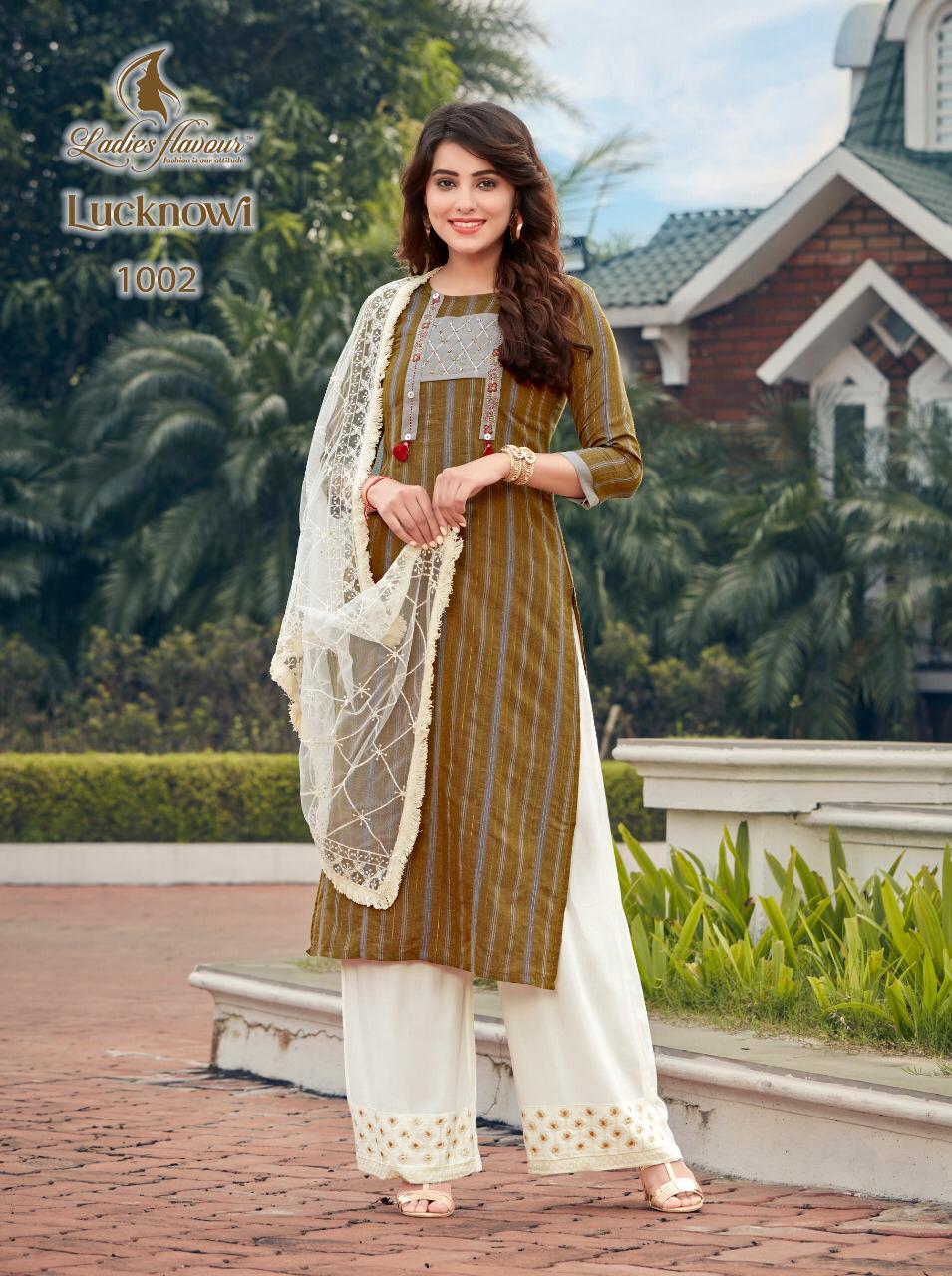 Ladies Flavour  Presents Lucknowi Ready Made Collection