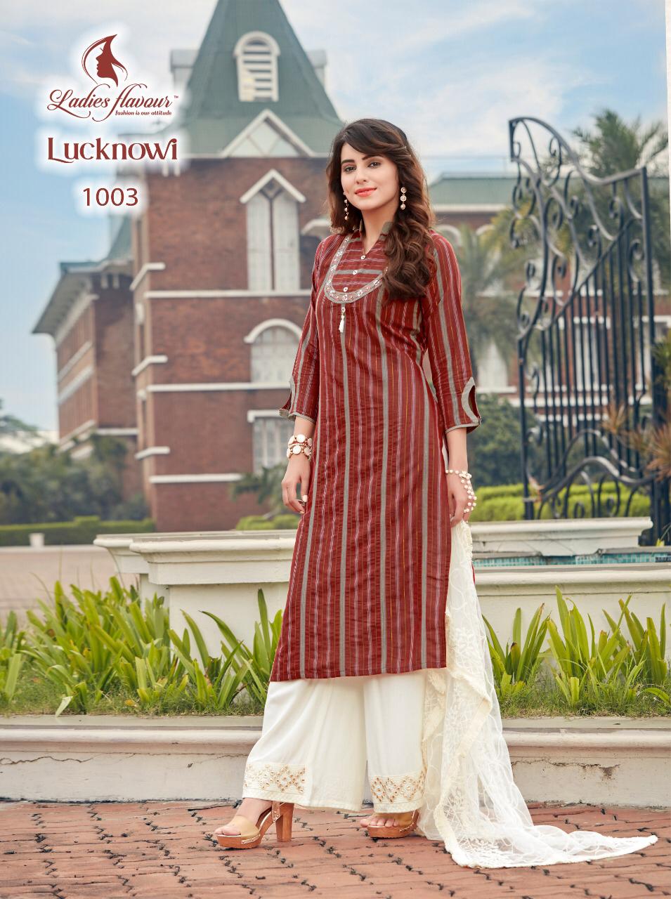 Ladies Flavour  Presents Lucknowi Ready Made Collection