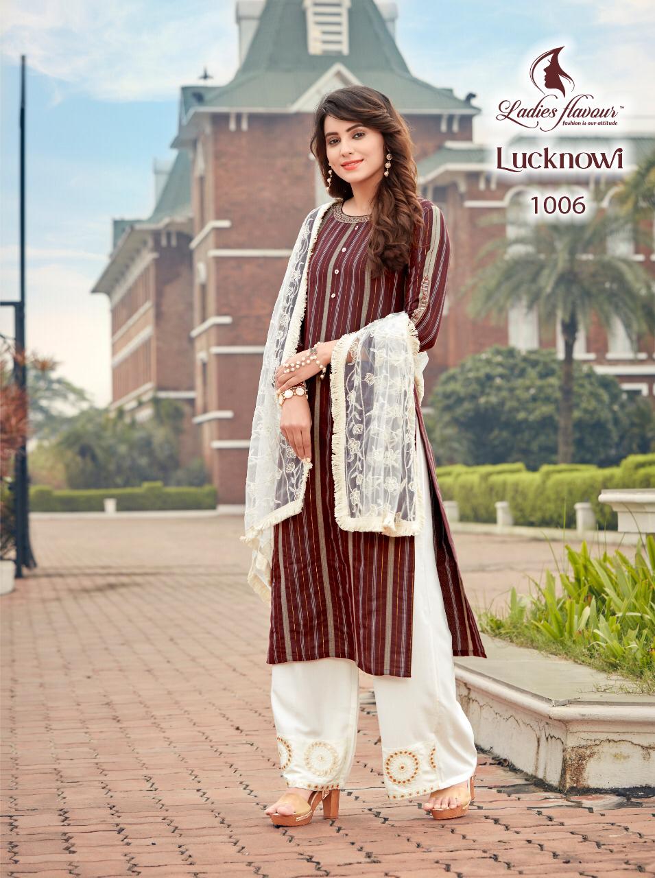 Ladies Flavour  Presents Lucknowi Ready Made Collection