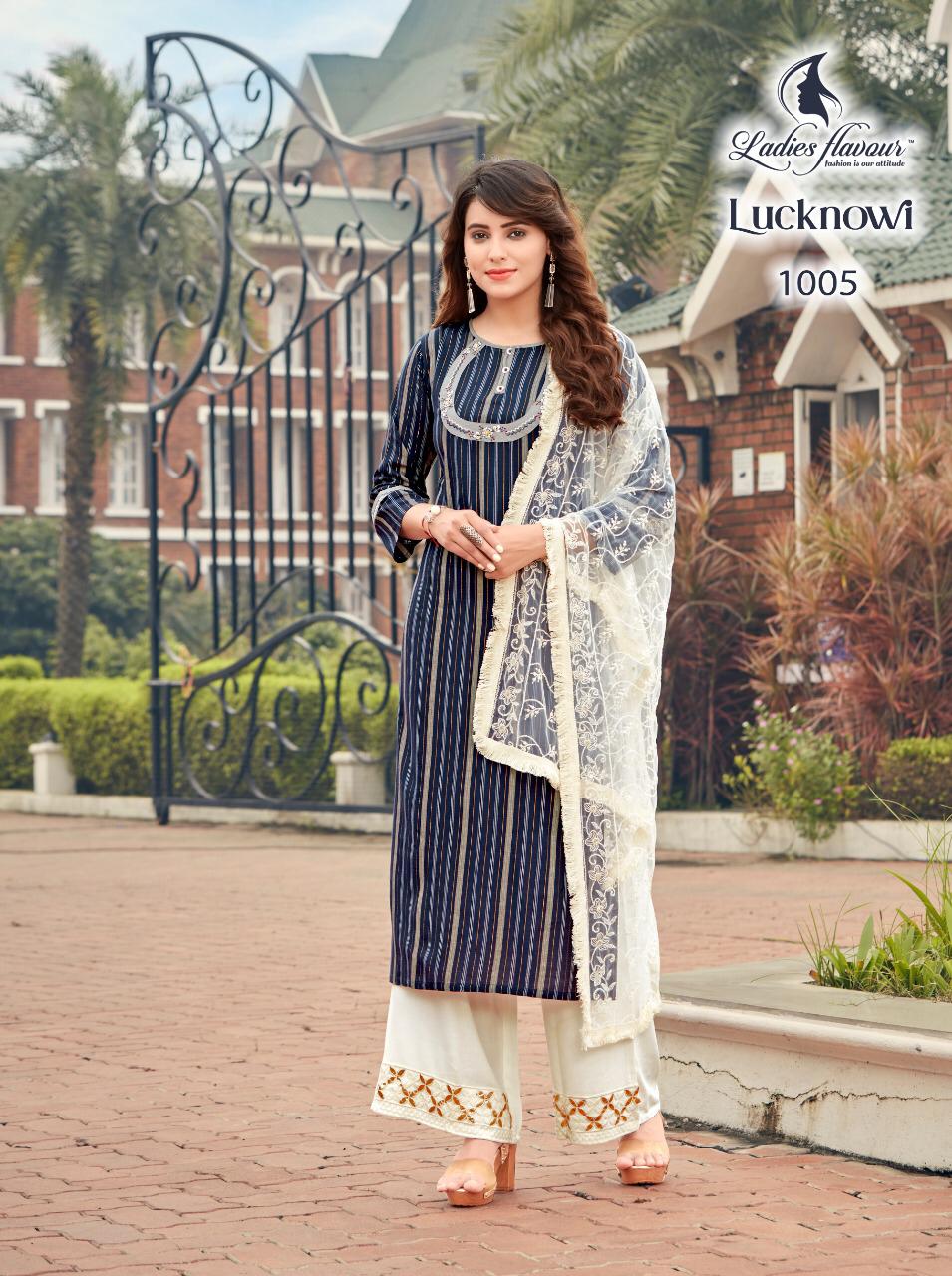 Ladies Flavour  Presents Lucknowi Ready Made Collection