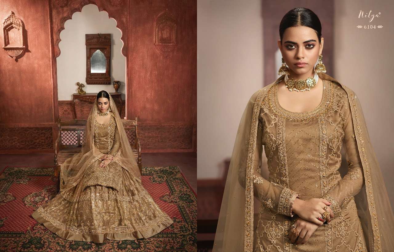 Lt Nitya 161  Festive Wear Designer Salwar Suits Collection