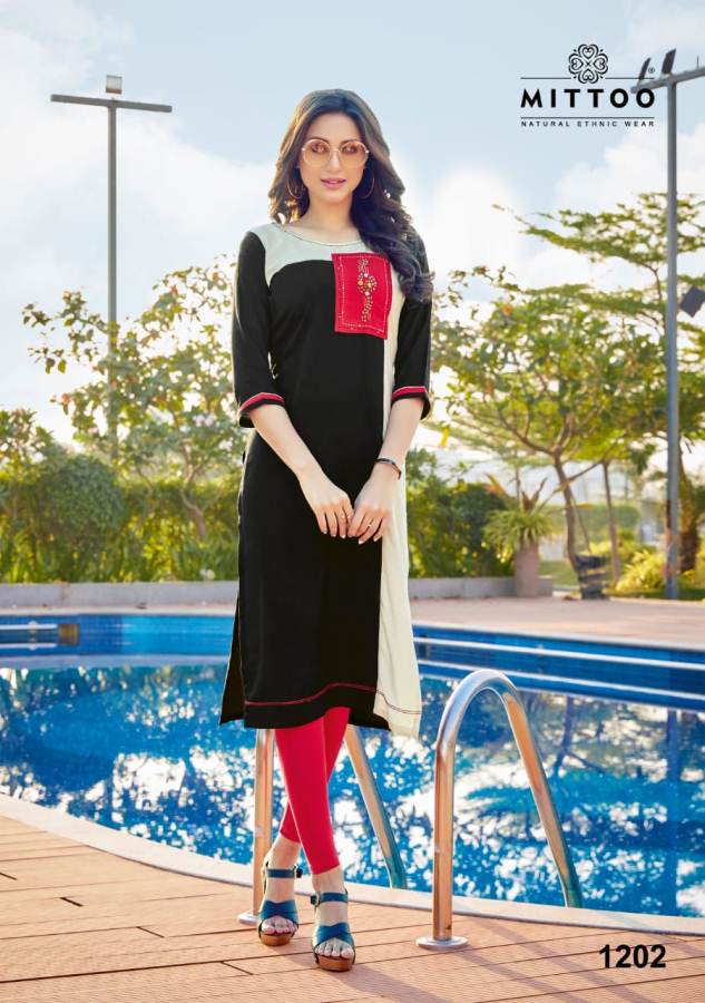 Mittoo Presents Palak Vol 22 Straight Cut Kurti Collection