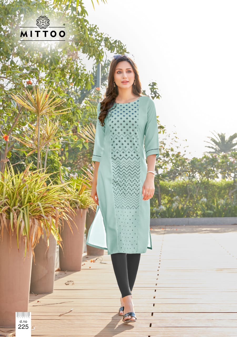 Mittoo Presents  Payal Vol 13 Casual Wear Kurti Collection