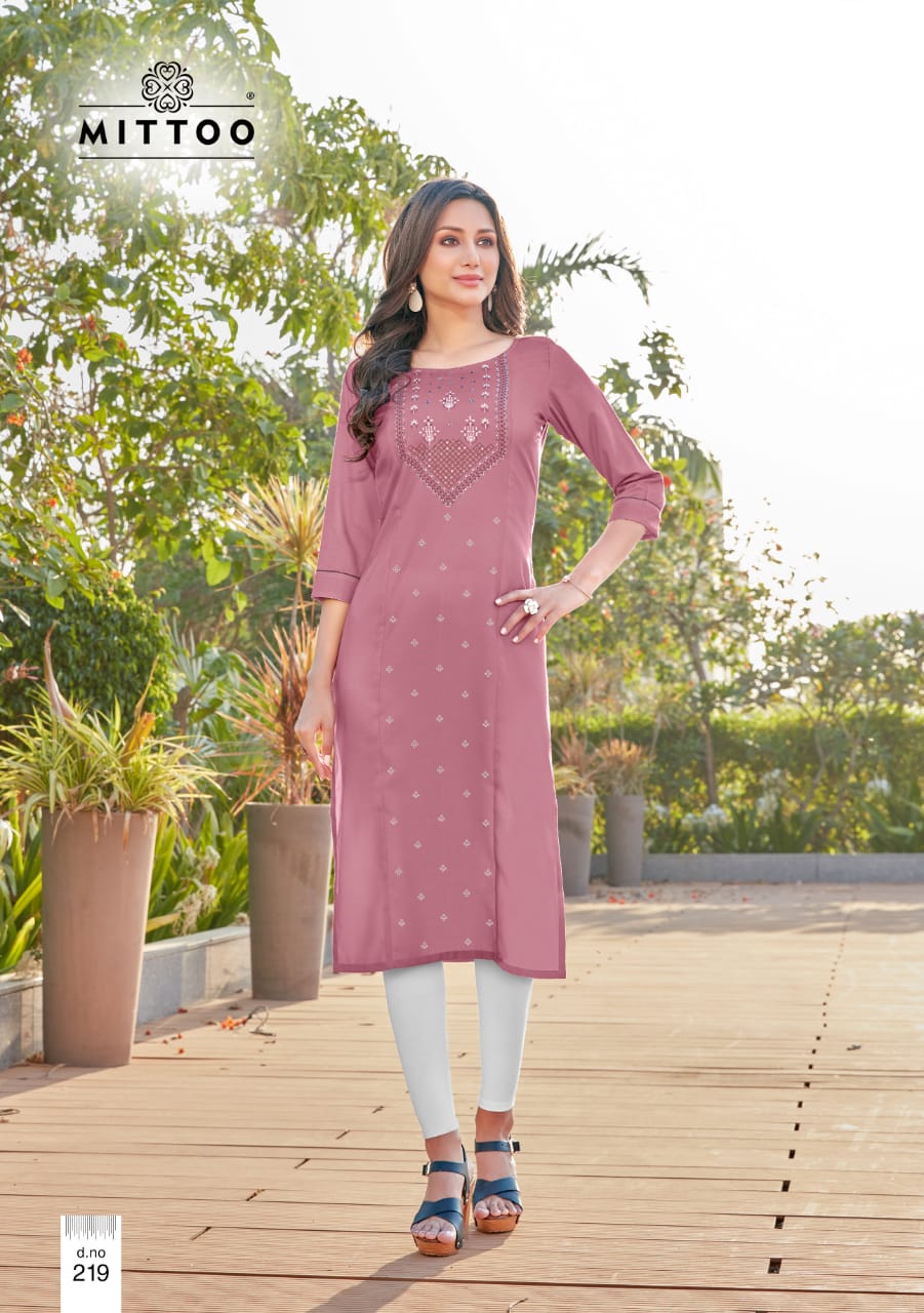 Mittoo Presents  Payal Vol 13 Casual Wear Kurti Collection