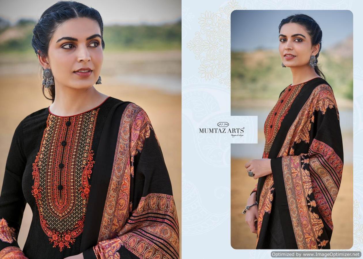 Mumtaz Arts Presents  Malhar  Designer Dress Material