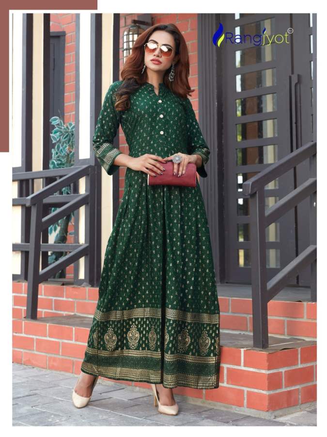 Rangjyot Presents Shehnaaz Vol 3 Printed Kurti Collection