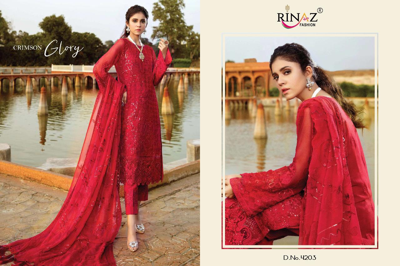 Rinaz Eleonora Designer Pakistani Suits Collection.