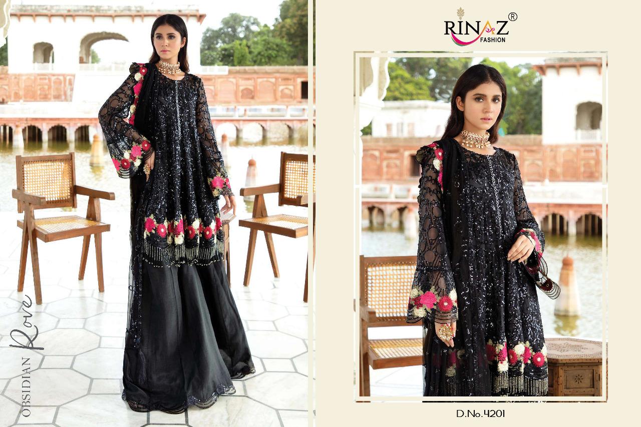 Rinaz Eleonora Designer Pakistani Suits Collection.