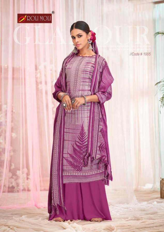 Roli Moli Presents  Silky Vol 5 Designer Dress Material