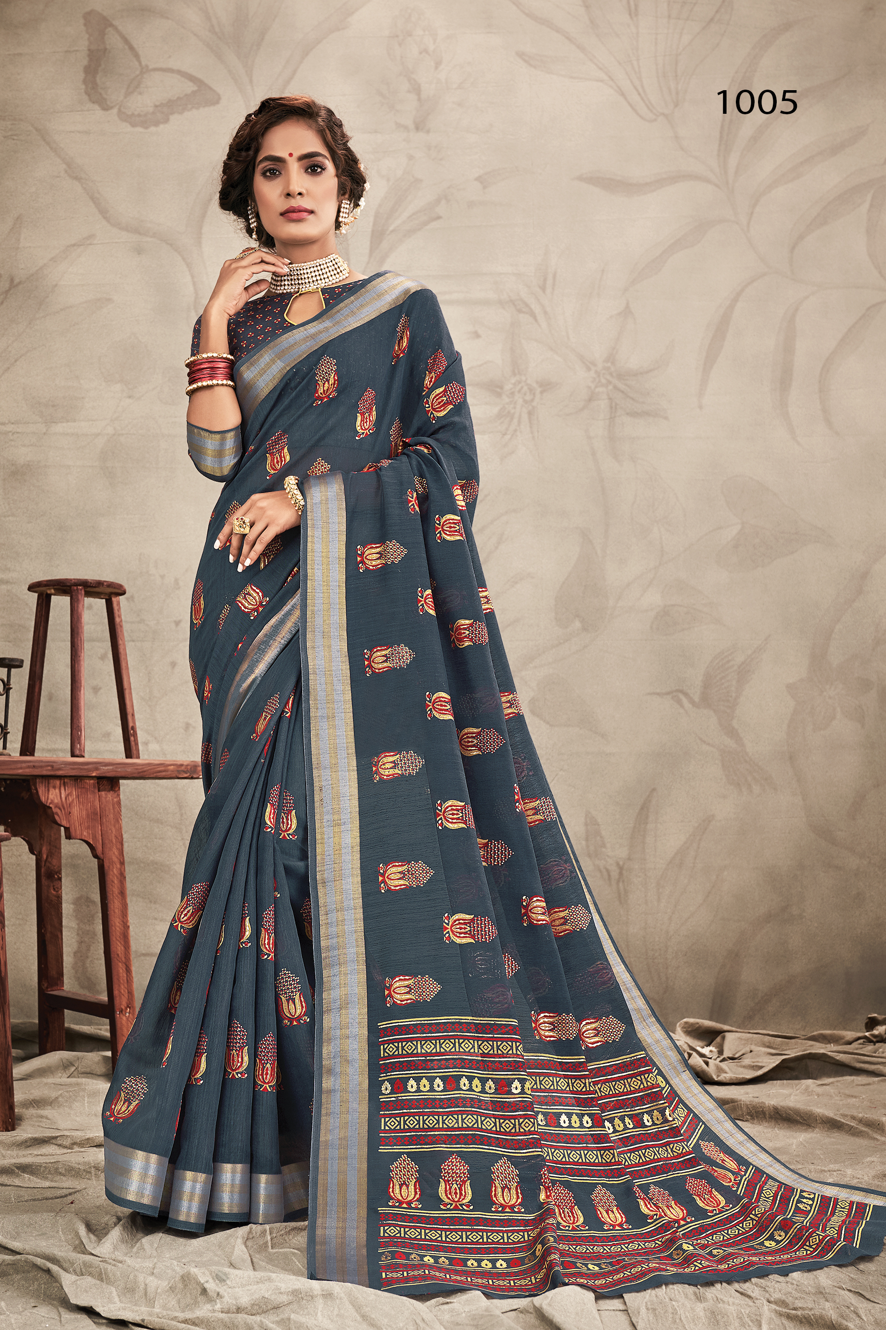 Sangam Presents Resham Dori  Designer Sarees