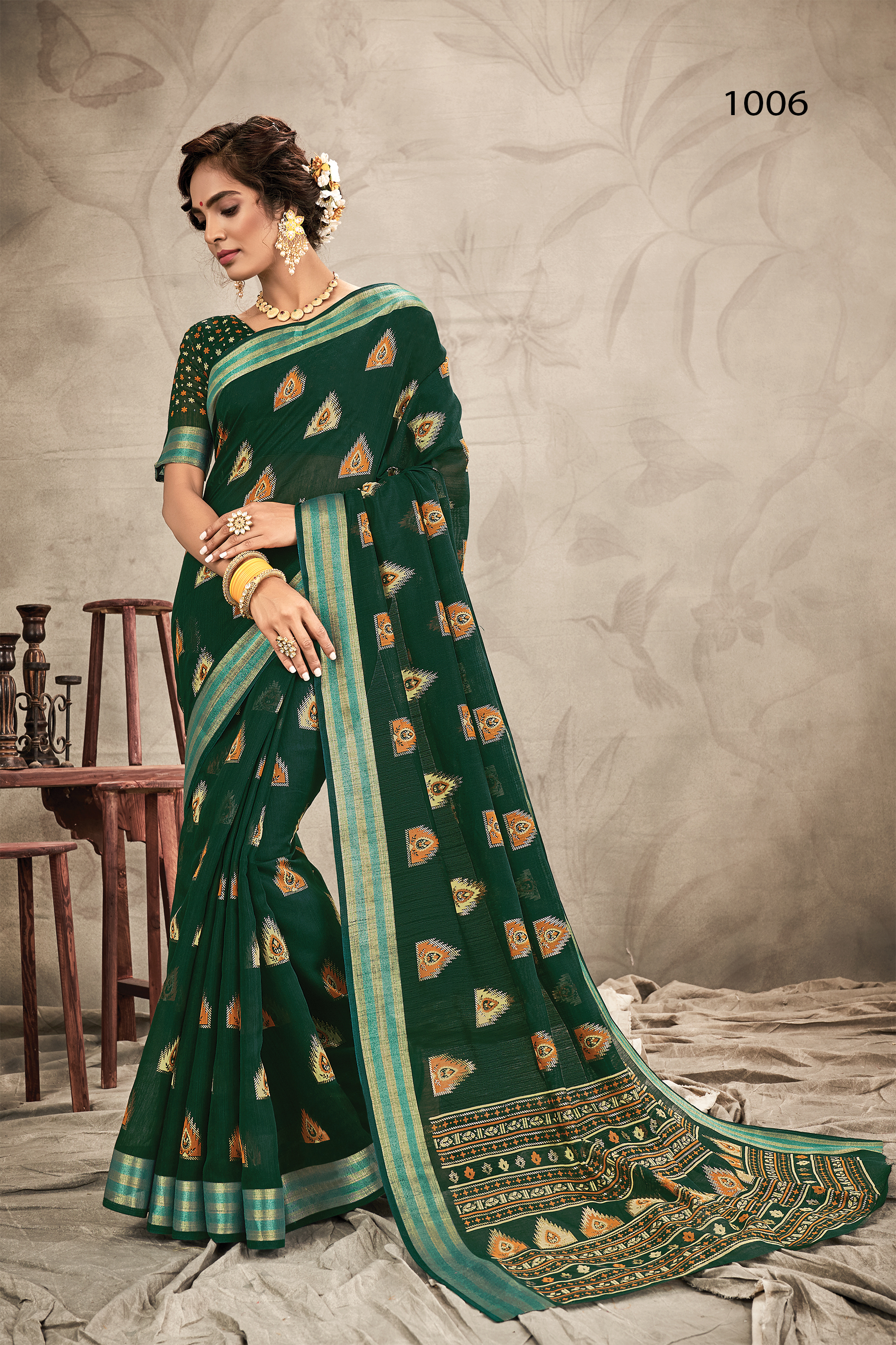 Sangam Presents Resham Dori  Designer Sarees