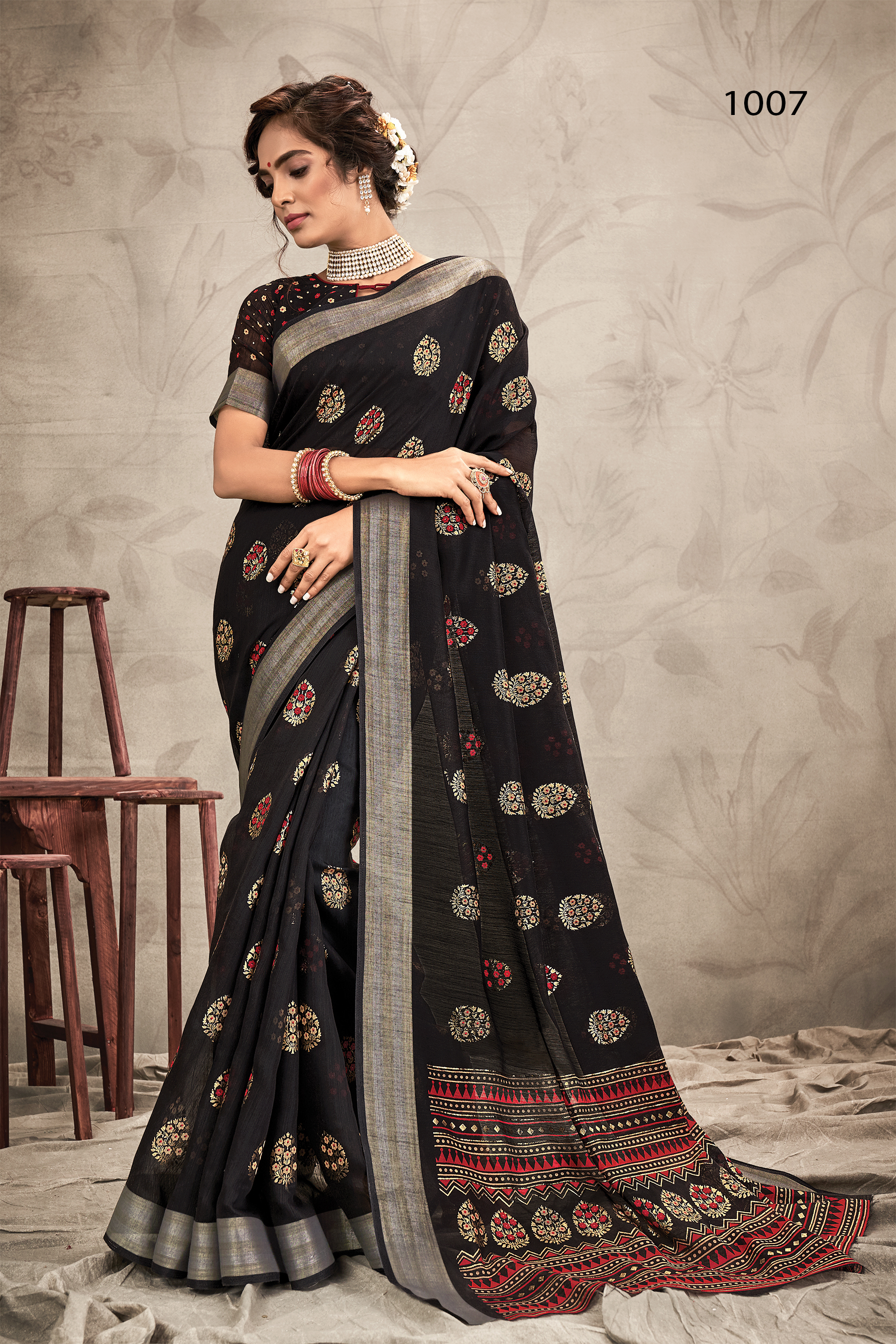 Sangam Presents Resham Dori  Designer Sarees