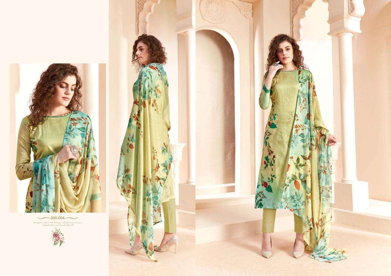 Sargam Orin Pure Pashmina Designer Dress Material